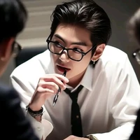 Kim V(suami nya koo/anak kedua)