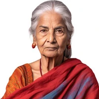 Uma Agrawal(fl grandmother in law)