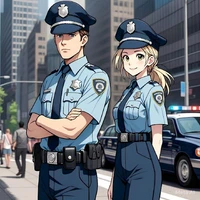 policía