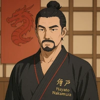 Sensei Hayato Nakamura (Fúria do Dragão)