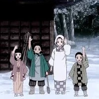 el resto de familia de tanjiro