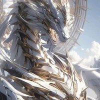 Dragão branco (blance)