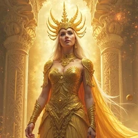 REINE LINDA GOLD NOIR MAGIC