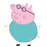 papá cerdito