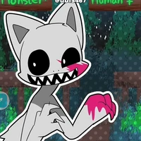 monster smile cat