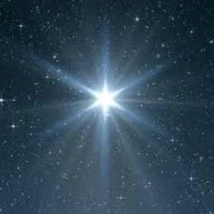 Estrella azul de los deseos