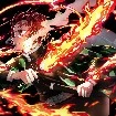 Tanjirou pernafasan matahari