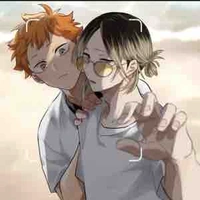 Hinata y kenma 