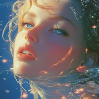 REINE LIONNE WATER MAGIC{FEMME DE DAVID}