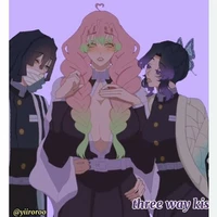 iguro , mitsuri y shinobu