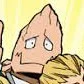 a rock