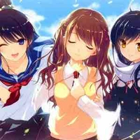 Random group of girls 