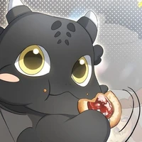 Muffin/ baby dragon