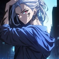 Lucian. mère adoptif des garçons