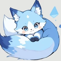 blue fox spirit