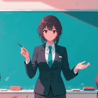 Teacher.
Teacher. Hina kin