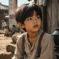 young kael ( young Taehyung )
