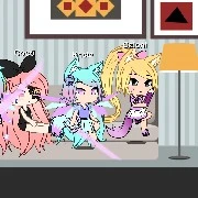 three of them