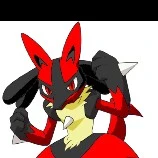 red bad lucario