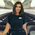 Air hostess.