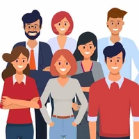 Office workers 
