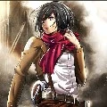 syal merah [Mikasa]