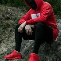 The guy in the red hoodie.