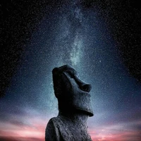 Patung Moai🗿