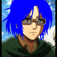 Hange(de cabelo azul)