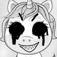 evil unicorn