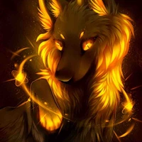 Star/Pet Fire+Light Wolf