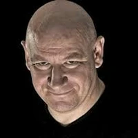 Creepy old bald man