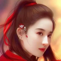 Red dress girl