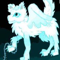 Snow wolf form
