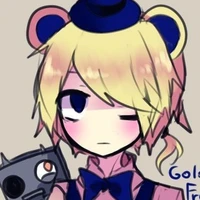 Golden freddy anime¢•