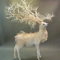 Snow Rain deer