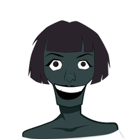 Mujer sonriente