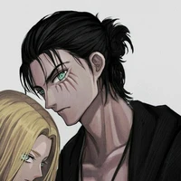 eren yeager (adiknya zeke kakak armin)
