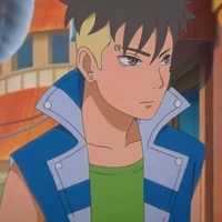 kawaki(kakak tiri dari boruto himawari)