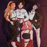 Temari sakura ino tenten Hinata