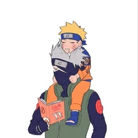 kakashi e naruto(⚪🔵)