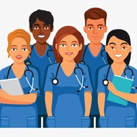 Doctors and hospital staff