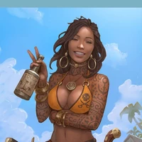 Stéphanie déesse des plage