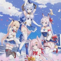 แฝด4 เทออน เทสึนะ โมรีน บาคุกิ