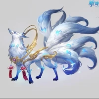 พีช(จิ้งจอกเก้าหาง+สัตว์เวทย์หลานฮวา)