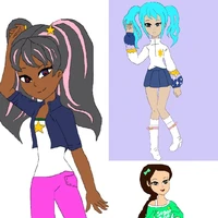 Sarah, Saphie and Stella