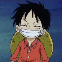 luffy criança