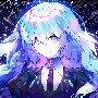 青い水