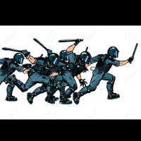 policías