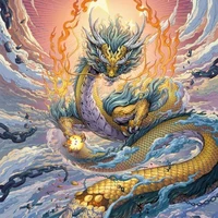 Magestic dragon